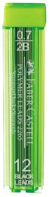 Faber-Castell Renkli Tüp Min 0.7 mm 2B , Yeşil - 1