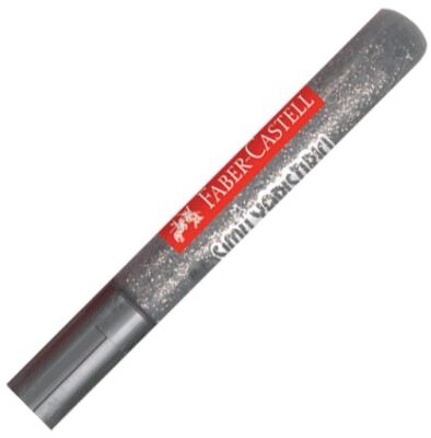 Faber-Castell Simli Yapıştırıcı, Gümüş 10.5 ml - 1