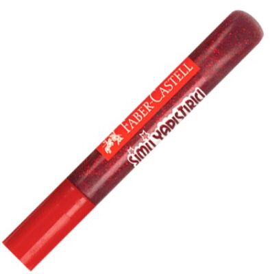 Faber-Castell Simli Yapıştırıcı, Kırmızı 10.5 ml - 1