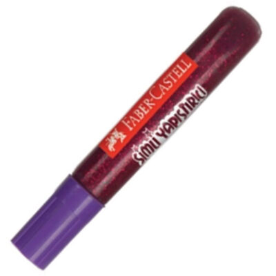 Faber-Castell Simli Yapıştırıcı, Mor 10.5 ml - 1