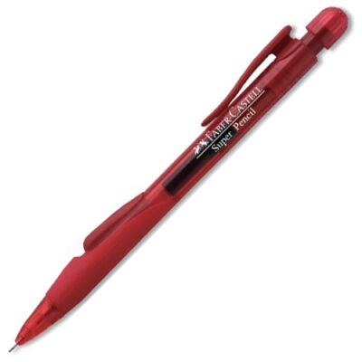 Faber-Castell Süper Mekanik Kurşun Kalem, Kırmızı 0.7 mm - 1