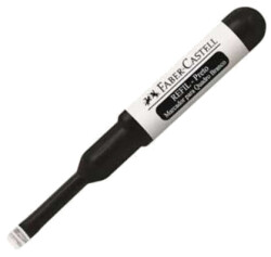 Faber-Castell W20 Beyaz Tahta Kalem Refili, Siyah