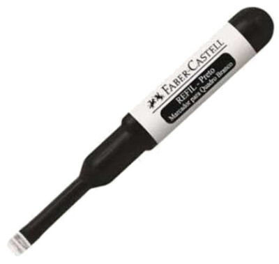 Faber-Castell W20 Beyaz Tahta Kalem Refili, Siyah - 1