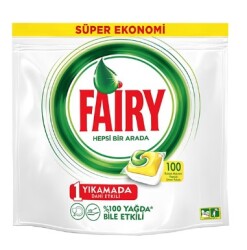 Fairy Hepsi Bir Arada Bulaşık Makinesi Tableti 100'lü Paket