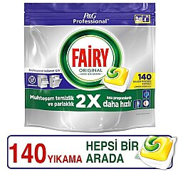 Fairy Hepsi Bir Arada Bulaşık Makinesi Tableti 140'lı Paket