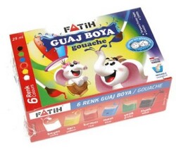 Fatih Guaj Boya Seti, 6 Renk