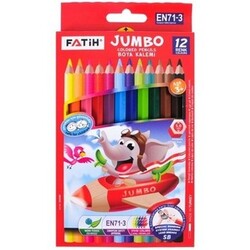 Fatih Jumbo Kuru Boya Seti, 12 Renk