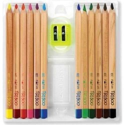 Fatih Kuru Boya, Colored Tribo Üçgen Jumbo 12 Renk - 2