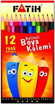 Fatih Kuru Boya Tam Boy 12 Renk - 1
