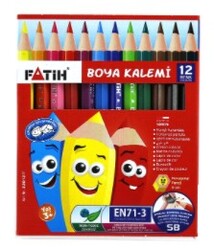 Fatih Kuru Boya, Yarım Boy 12 Renk