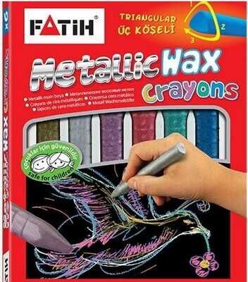 Fatih Mum Boya Seti Metallic 6 Renk - 1