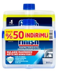 Finish Makine Temizleyici 250 gr x 2 li