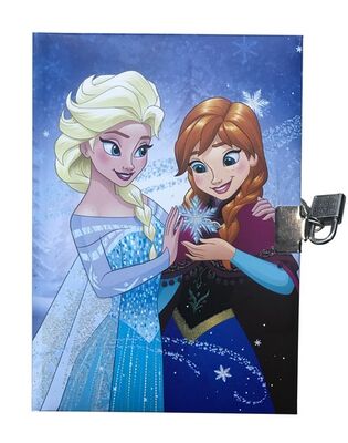 Frozen 35450 14x20 cm  Kilitli Hatıra Defteri - 1