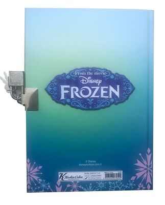 Frozen 35450 14x20 cm  Kilitli Hatıra Defteri - 4