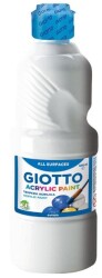 Giotto Akrilik Boya, Beyaz 500 ml