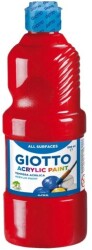 Giotto Akrilik Boya, Kırmızı 500 ml