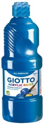 Giotto Akrilik Boya, Mavi 500 ml - 1