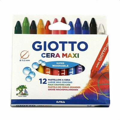 Giotto Cera Maxi Jumbo Mum Boya Seti 12'li - 1