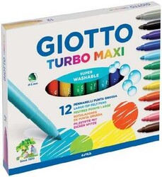 Giotto  Keçeli Boya, Maxi 12 Renk