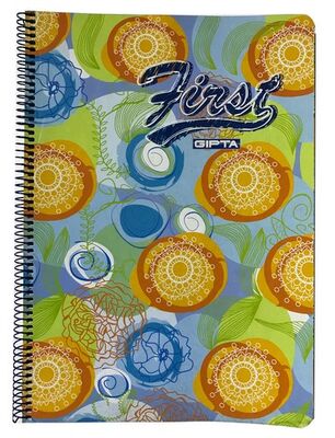 Gıpta A4 Karton Kapak Spiralli Defter Çizgili 120 Yaprak - 4
