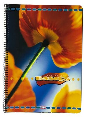 Gıpta A4 Karton Kapak Spiralli Defter Çizgili 96 Yaprak - 14