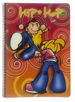 Gıpta A4 Karton Kapak Spiralli Defter Çizgili 96 Yaprak - 1