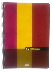 Gıpta A4 Karton Kapak Spiralli Defter Çizgili 96 Yaprak M:4