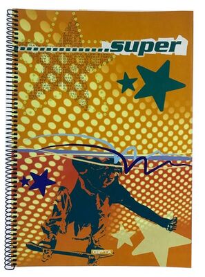 Gıpta A4 Karton Kapak Spiralli Defter Kareli 144 Yaprak - 3