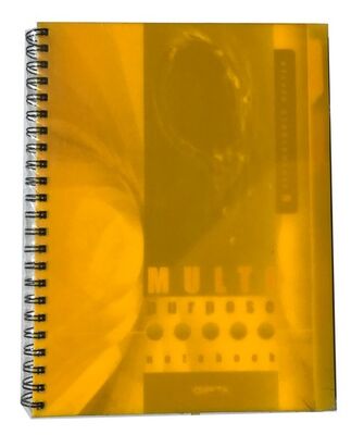 Gıpta A4 PP Kapak  Spiralli Defter, Kareli, 150 Yaprak - 1