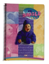 Gıpta A5 Karton Kapak Spiralli Defter, Kareli, 72 Yaprak - 7