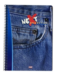 Gıpta A5 Karton Kapak Spiralli Defter, Kareli, 72 Yaprak - 2