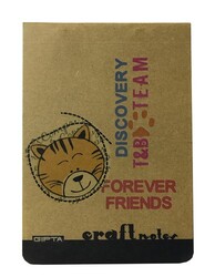 Gıpta Craft Blok A6 Karton Kapak Bloknot Düz 60 Yaprak M:1