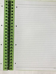Gıpta D-Mode A4 Spiralli Sert Kapak 3 Konulu (2 Kareli +1 Çizgili) Defter 120 Yaprak - 3
