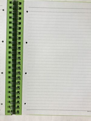 Gıpta D-Mode A4 Spiralli Sert Kapak 3 Konulu (2 Kareli +1 Çizgili) Defter 120 Yaprak - 3