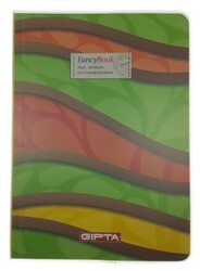 Gıpta  Fancy Book, Plastik Esnek Kapak Defter,,Çizgili  13x18 cm 120 Yaprak - 6