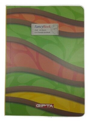 Gıpta  Fancy Book, Plastik Esnek Kapak Defter,,Çizgili  13x18 cm 120 Yaprak - 6