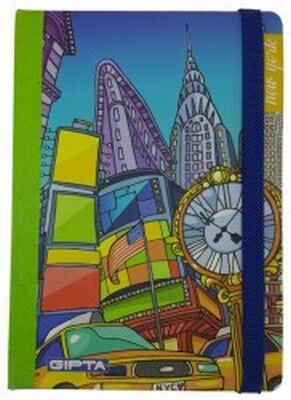 Gıpta Journey Sert Kapak Çizgili Defter ,13x18cm 80Yaprak - 2