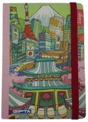 Gıpta Journey Sert Kapak Çizgili Defter ,13x18cm 80Yaprak - 4
