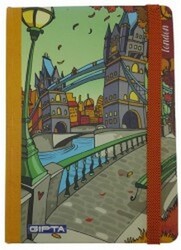 Gıpta Journey Sert Kapak Çizgili Defter ,13x18cm 80Yaprak - 5