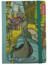 Gıpta Journey Sert Kapak Çizgili Defter ,13x18cm 80Yaprak - 7