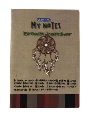 Gıpta My Notes A5 PP Kapak Defter, Çizgili, 40 Yaprak - 6