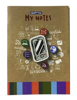 Gıpta My Notes A5 PP Kapak Defter, Çizgili, 40 Yaprak - 4