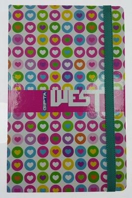 Gıpta  West,  Sert Kapak Çizgili Defter, 13,5x21,5cm 96Yaprak - 3