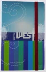 Gıpta  West,  Sert Kapak Çizgili Defter, 13,5x21,5cm 96Yaprak - 4