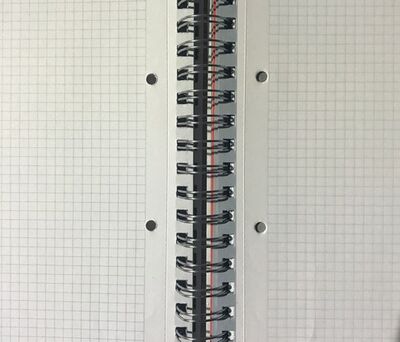 Gürpaş A4  Spiralli Sert Kapak 5 Konulu (4 Kareli +1 Çizgili)  Defter  200 Yaprak - 4