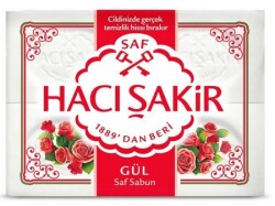 Hacı Şakir Gül Saf Kalıp Sabun 4x150 Gr