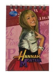 Hannah Montana A7 Karton Kapak Spiralli Cep Bloknot ,Çizgili, 40 Yaprak M:2