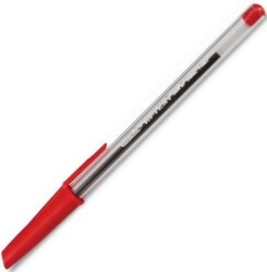 Hi-Text 660 Tükenmez Kalem, Kırmızı 1 mm 