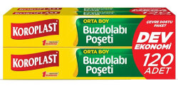 Koroplast Buzdolabı Poşeti Orta Boy 120'li 