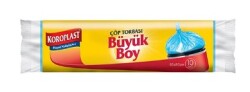 Koroplast Çöp Torbası Büyük Boy 65x80 cm 10 lu